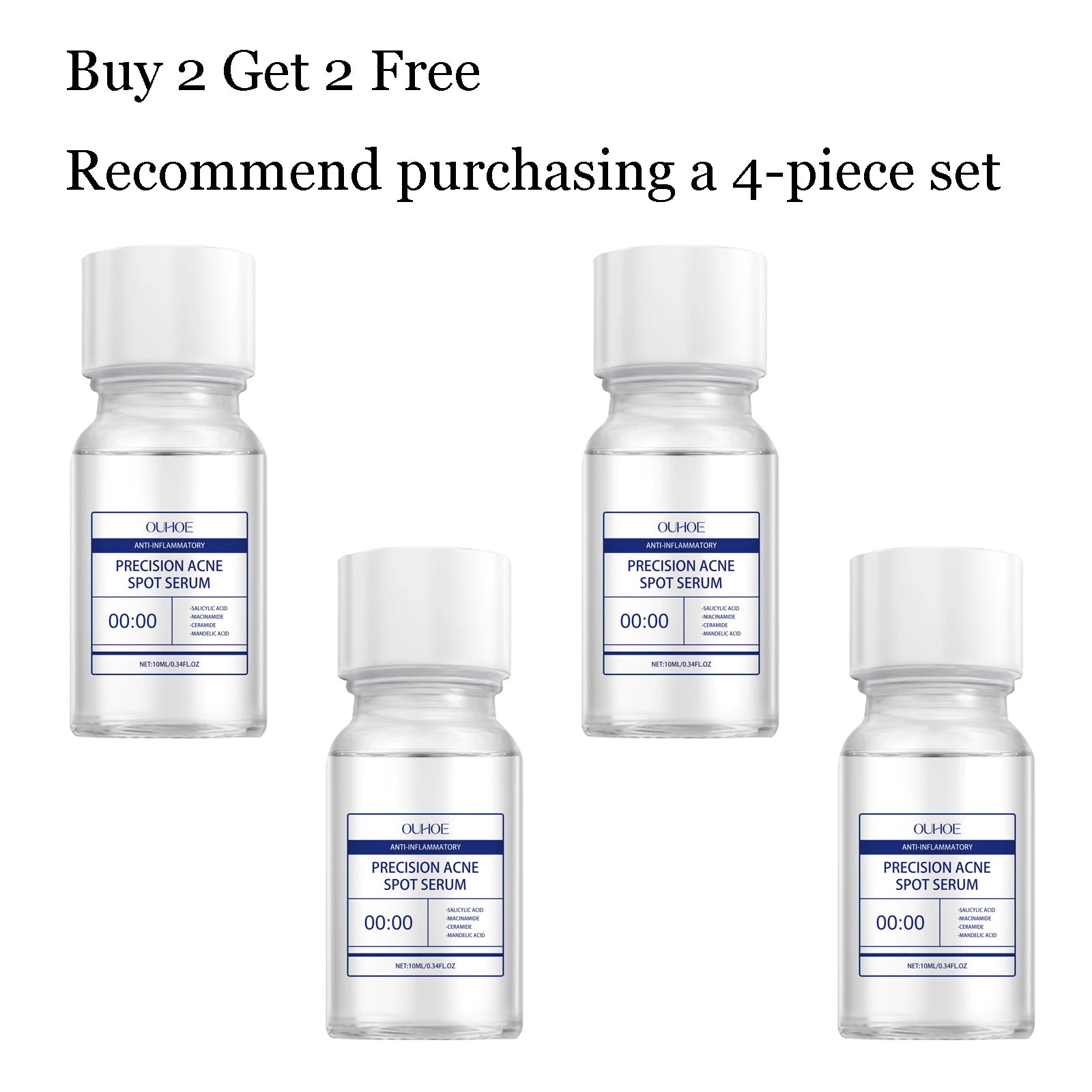 10ML Facial Care Serum Deep Moisturizing Acne Care Refine Pores Soothing Redness Oil Control Nourishing Smoothing Face Serum Oasis Select BUY 2 FREE 2 United States