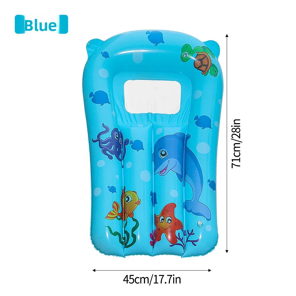 Water Hammock Swimming Pool Floats Inflatable Circle Water Ring Pool Air Mattress Swimming Circle Water Bed Pool Toys for Home Oasis Select blue