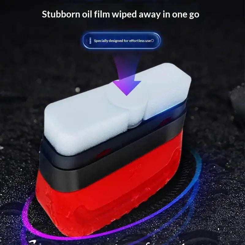 Car Glass Cleaner Cleaning Agent Powerful Windshield Cleaner Car Glass Sponge Cleaning Brush Water Spots Stain Auto Removal Oil Oasis Select