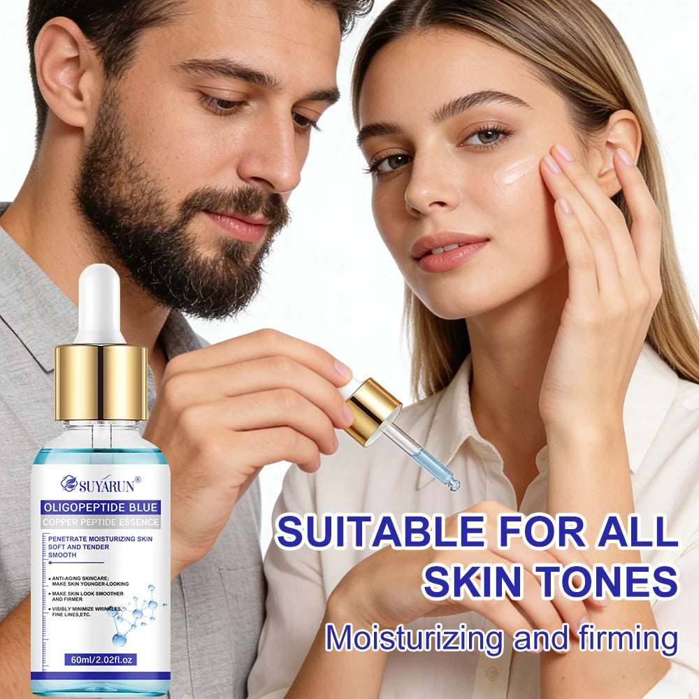 SUYARUN Copper Peptide Face Serum – 48H Hydration & Firming