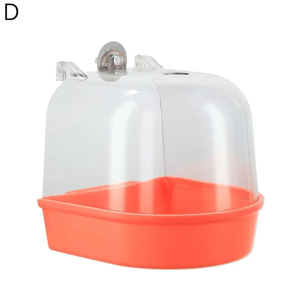 Hanging Bird Bath Is Waterproof Wear-resistant And Easy To Clean Cage-style External Bath For Birds Such As Parrots And Myn Oasis Select D