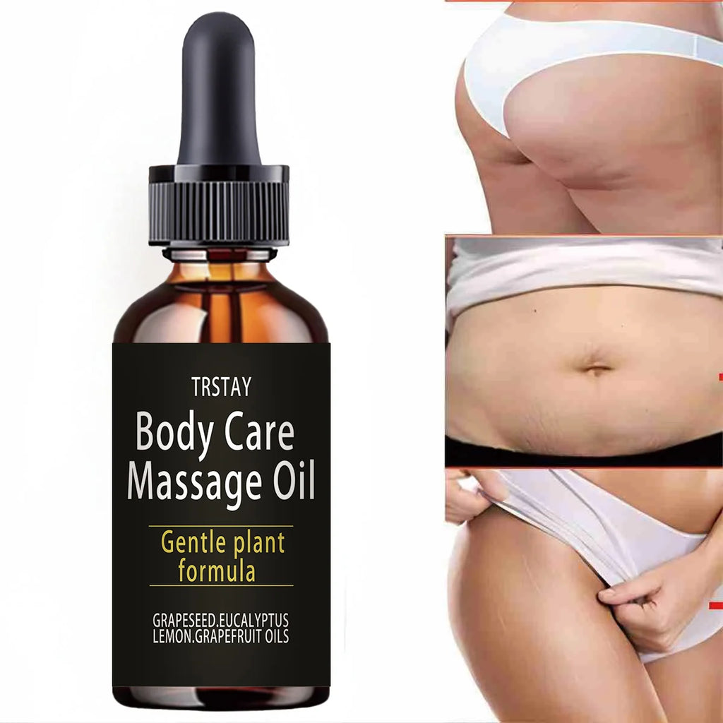 Anti-Cellulite Massage Oil COLLAGEN+STEM CELL INFUSED burning fat, firming the whole body, reducing abdominal weight loss, Oasis Select