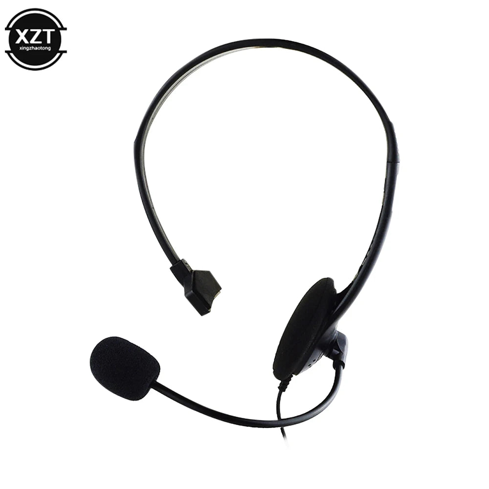 Operator Headphones Head-mounted With Noise Canceling Microphone One-ear Telephone Clear Call Headphones Single-Sided Headset Oasis Select