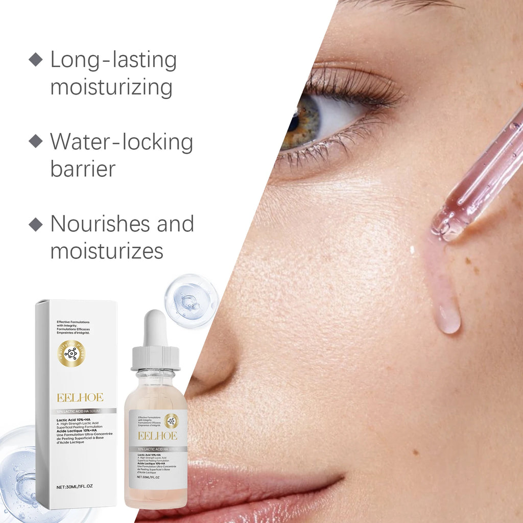 EELHOE Hyaluronic Acid & Lactic Acid Face Serum 30ml Face Serum Oasis Select