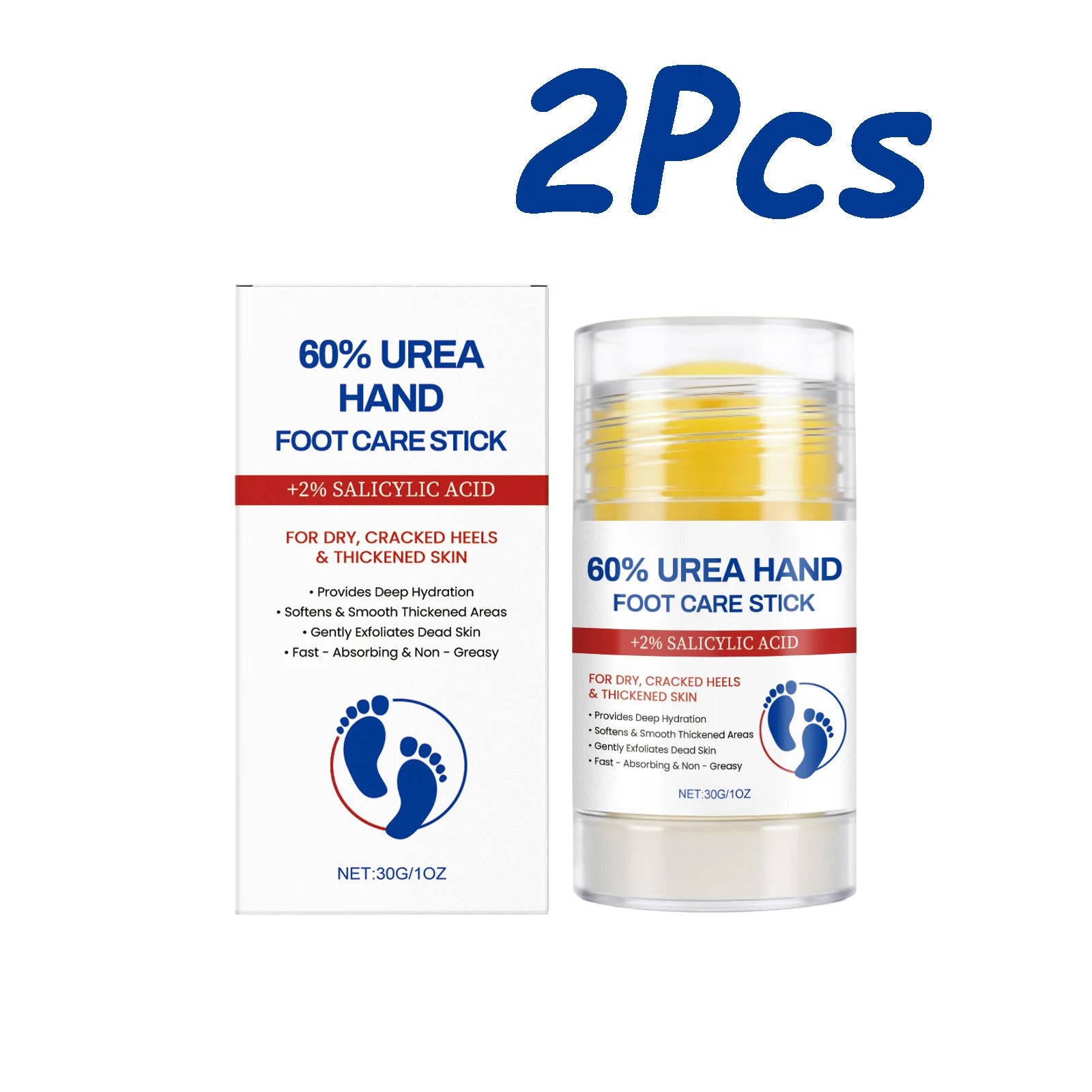 Hand Foot Moisturizing Stick Anti-Cracking Feet Exfoliating Removal Dead Skin Smooth Soft Skin Hand Feet Nourishing Care Balm Oasis Select 60g Boxed