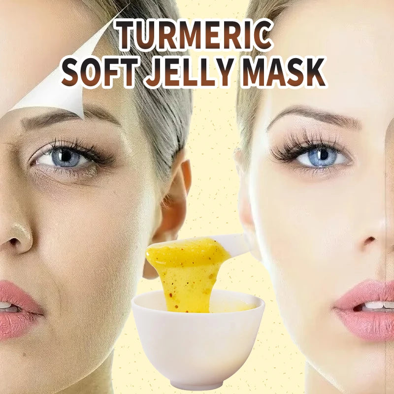 Turmeric Jelly Mask Powder – Oil Control & Blackhead Removal Peel-Off Face Mask Oasis Select