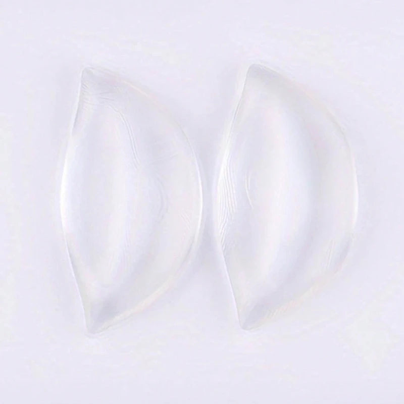 2PCS Super Soft Silicone Breast Pad, Gel Booster Breast Pad, Chest Enhancement, Antiskid Adhesive Breast Pad Oasis Select Clear M