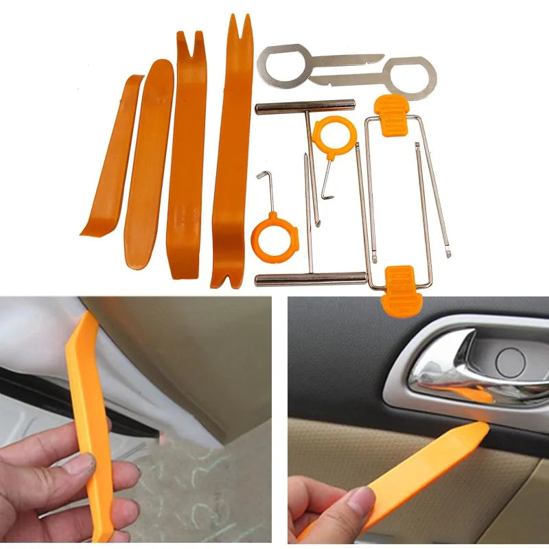 Car Panel Removal Tool Kit – 4pc & 12pc Trim Pry Set Auto Panel Pry Tool Oasis Select