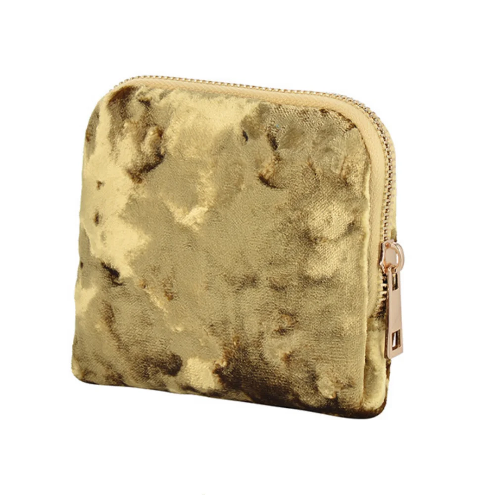 Velvet Jewelry Bag for Women Travel Jewelry Case Multiple Compartments Zipper Jewelry Organizer Bracelet Ring Watch Necklace Oasis Select Yellow