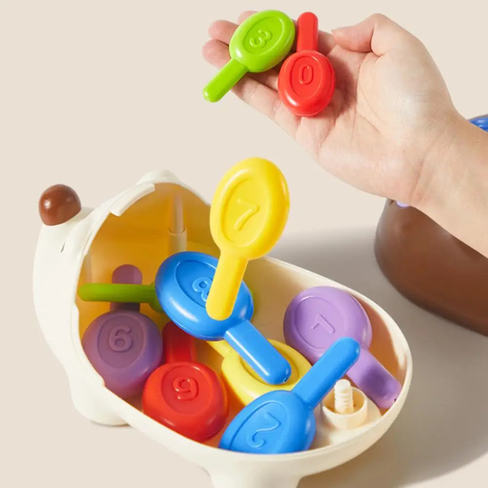 Baby Hedgehog Sorter Toy Fine Motor Skills Concentration Training Montessori Sensory Educational Toys For Kids Gift Oasis Select