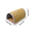 cooling Hamster Bed Breathable Wear Resistant Pet Cave Nest Weave Cooling Mat Hiding House Cage Hamster Habitat House Bed Oasis Select S