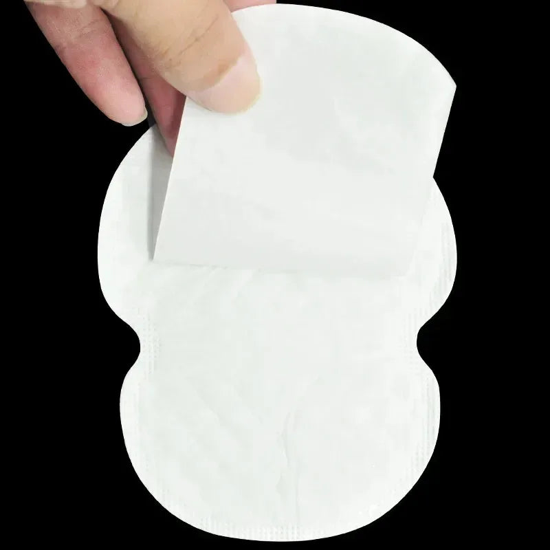 10/30/60pcs White Unisex Sweat Pads Summer Deodorants Underarm Anti Perspiration Sweat Pads Disposable Absorb Sweat Shield Pad Oasis Select