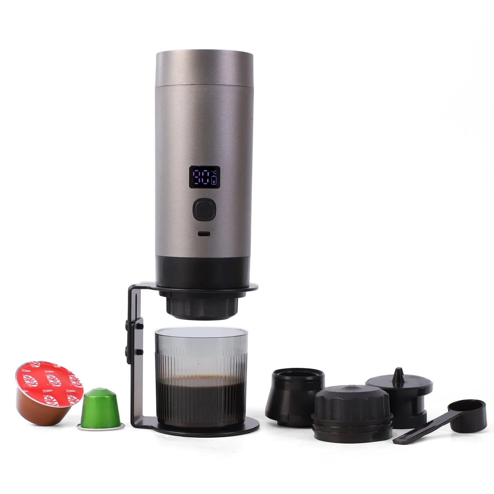 Wireless Portable Capsule Espresso Machine – Fully Automatic