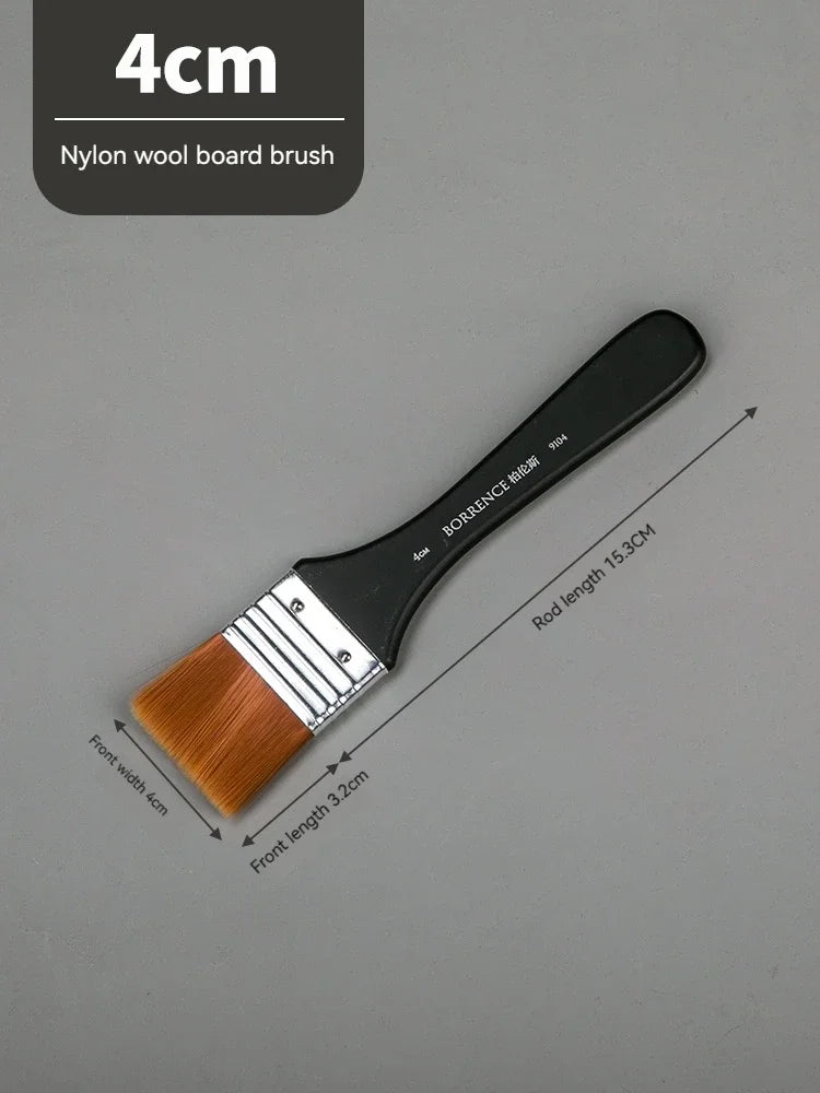 Watercolor Oil Art Paint Brush 7 Styles Memory Nylon Hair Painting Brushes Set Wood Handles Acrylic Paints Drawing Brush Tools Oasis Select 1Pc 4cm