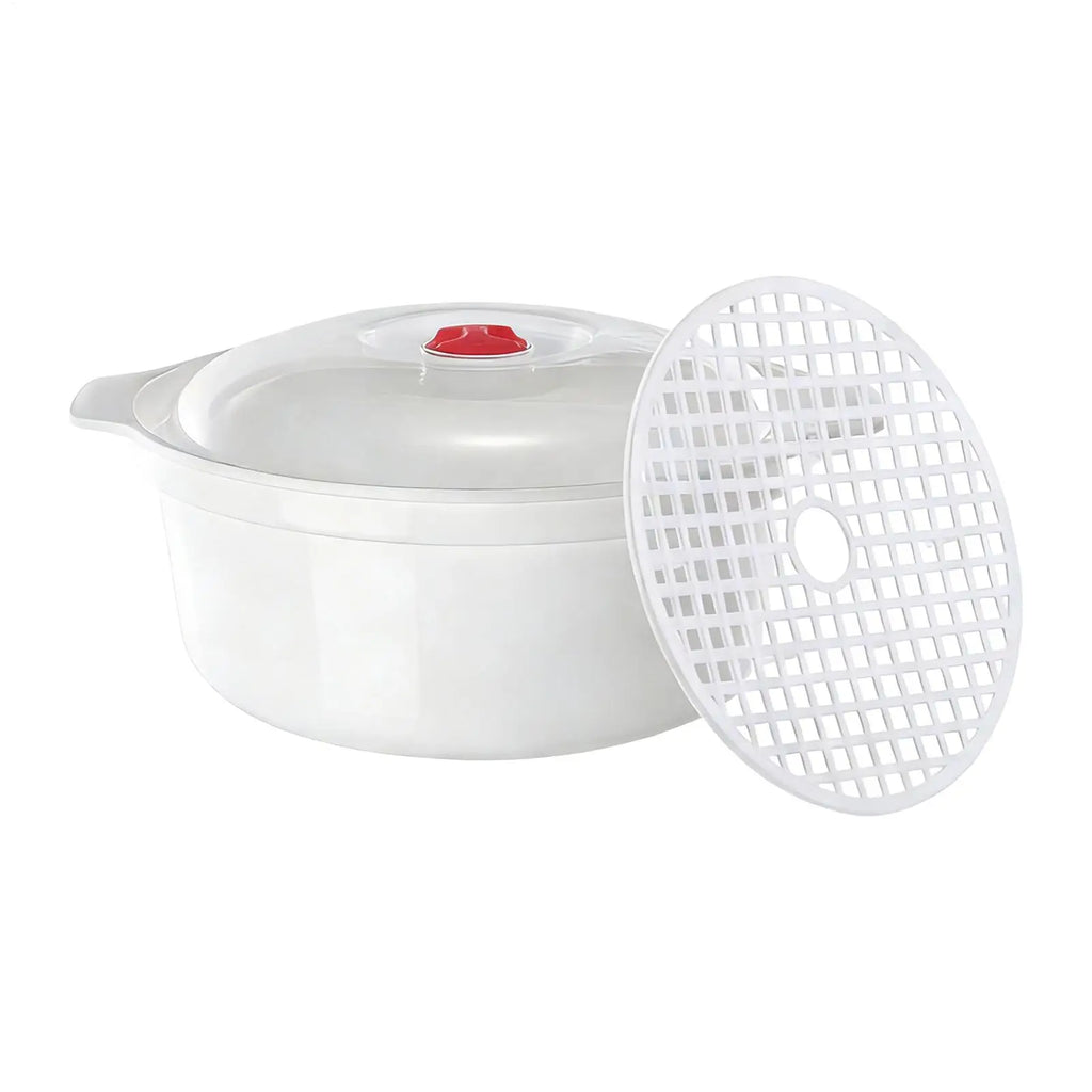 Microwave Oven Special Box Heated Soup Pot Rice Steamed Hot Steamed Buns With Lid Steamer Food Grade Kitchen Gadgets Tool Oasis Select