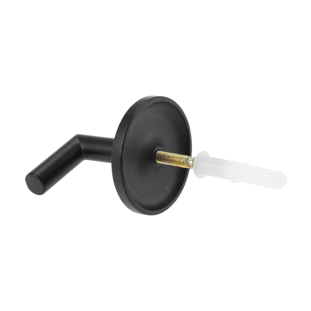 2pcs Alloy Wall Hooks,Retro Decorative Black for Hanging Coats Jewelry Keys Home Bathroom Bedroom Wide Application,Easy Install Oasis Select