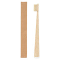 Natural Bamboo Toothbrush – Soft Boar Bristles, Plastic-Free Bamboo Toothbrush Oasis Select C