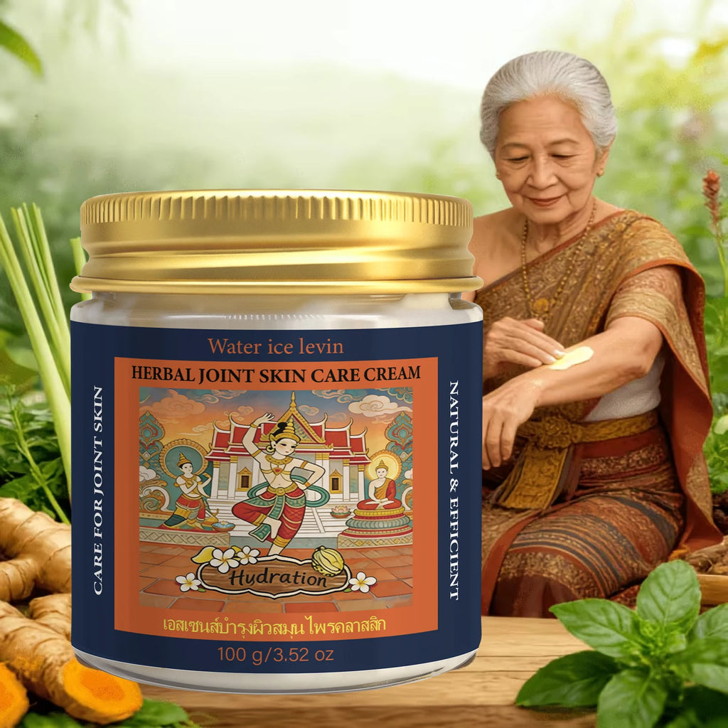 Herbal Joint Care Body Cream – Thai Formula, Moisturizing & Firming Herbal Body Cream Oasis Select