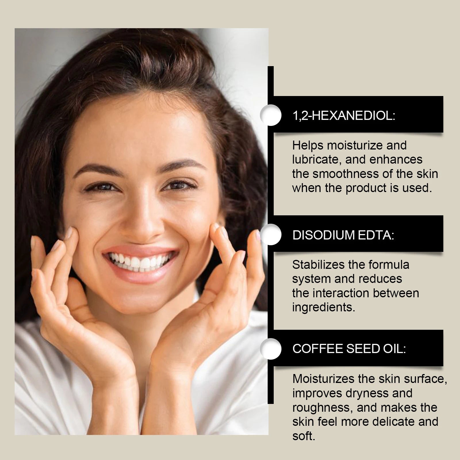 Hoygi Brightening Face Serum – Coffee Oil & Hydrating 30ml Brightening Face Serum Oasis Select