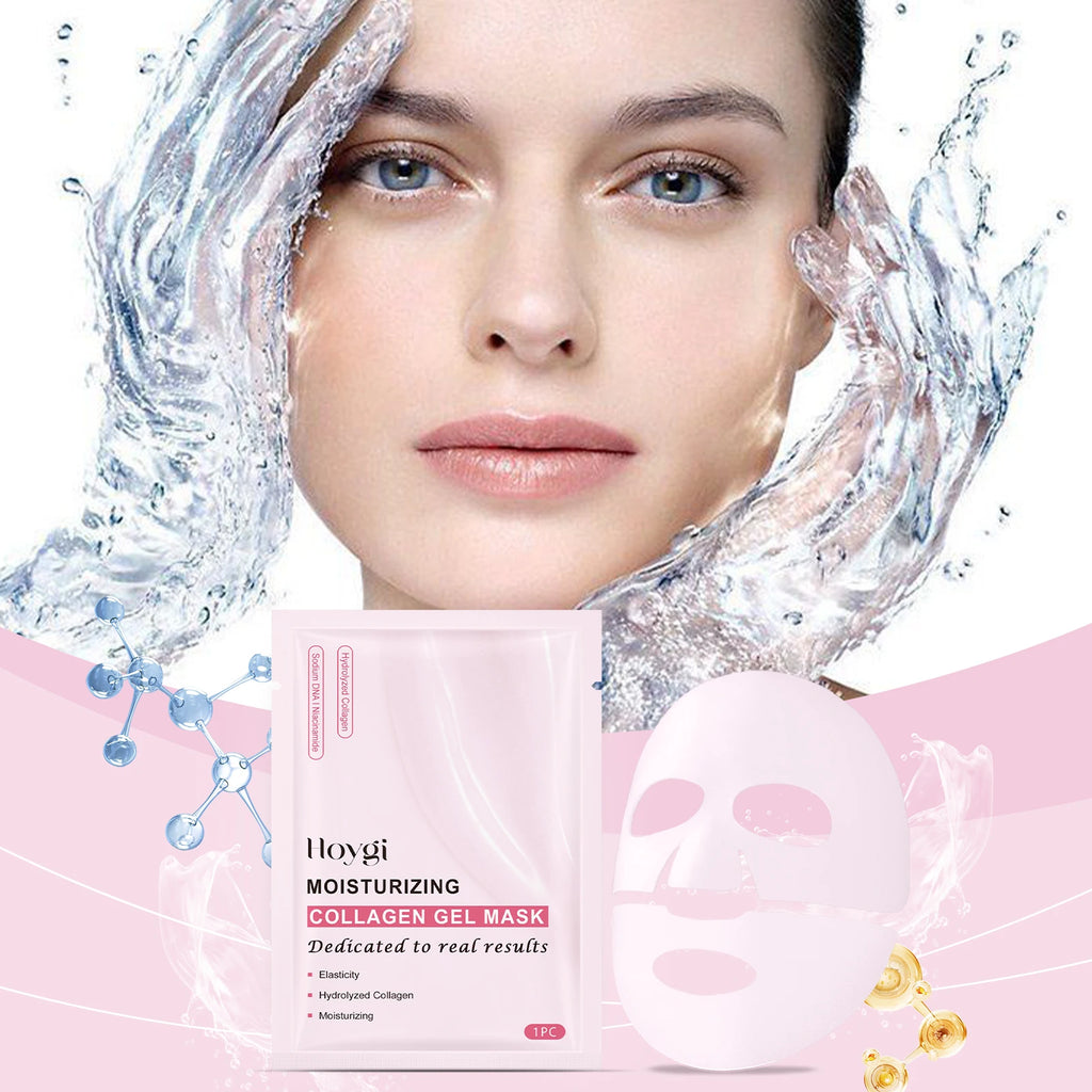 Hoygi Salmon Collagen Hydrogel Facial Mask – Moisture & Glow