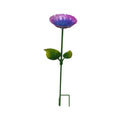 Iron Flower Bird Bath – Large Capacity Garden Dish | Oasis Garden Bird Bath Oasis Select B-Purple