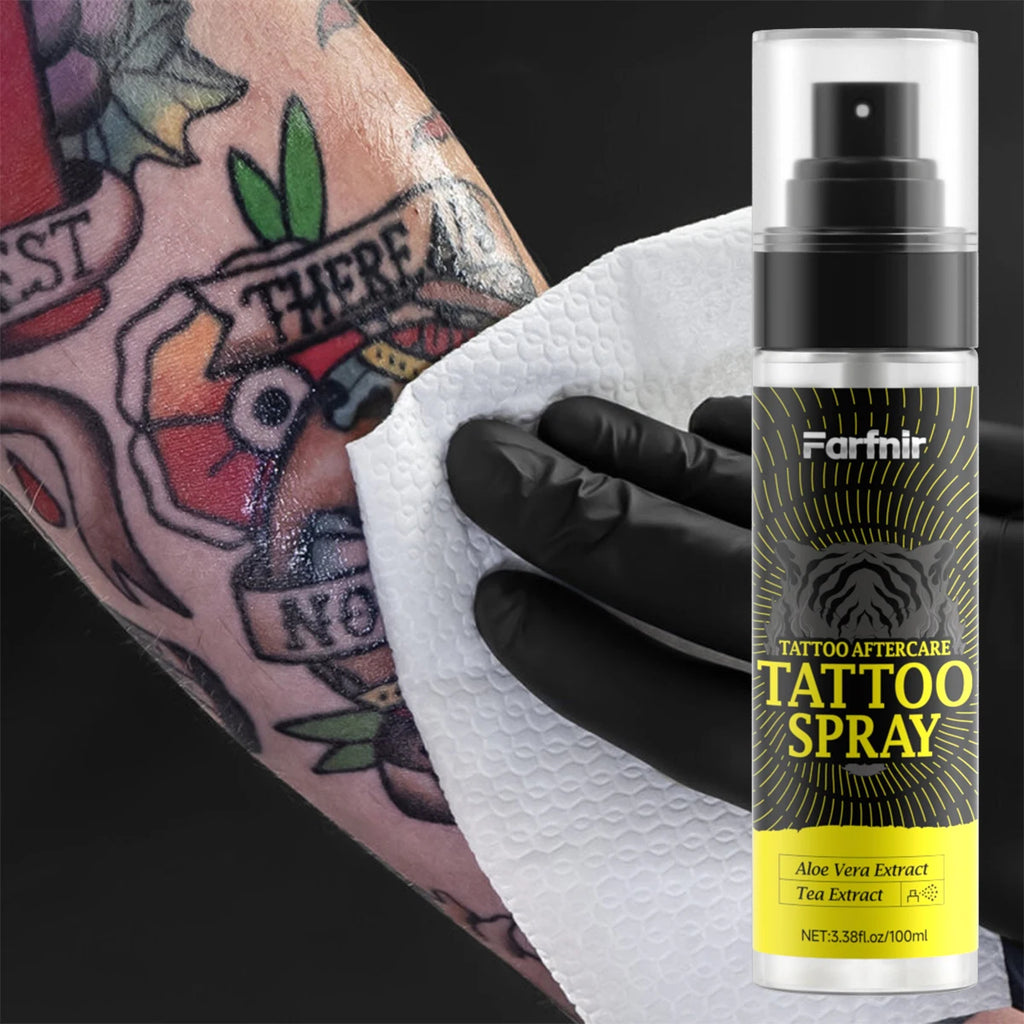 TATTOO SPRAY daily tattoo care, gentle and non-irritating, effectively moisturizes the skin and keeps colors vibrant Oasis Select