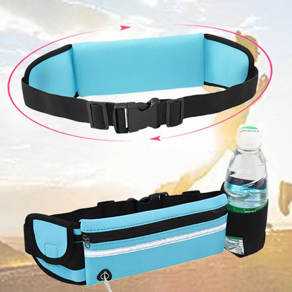 Marathon Phone Bag With Water kettle compartment, Mobile Sports Waist Bag, Outdoor Sports Waterproof Multifunctional Running Bag Oasis Select