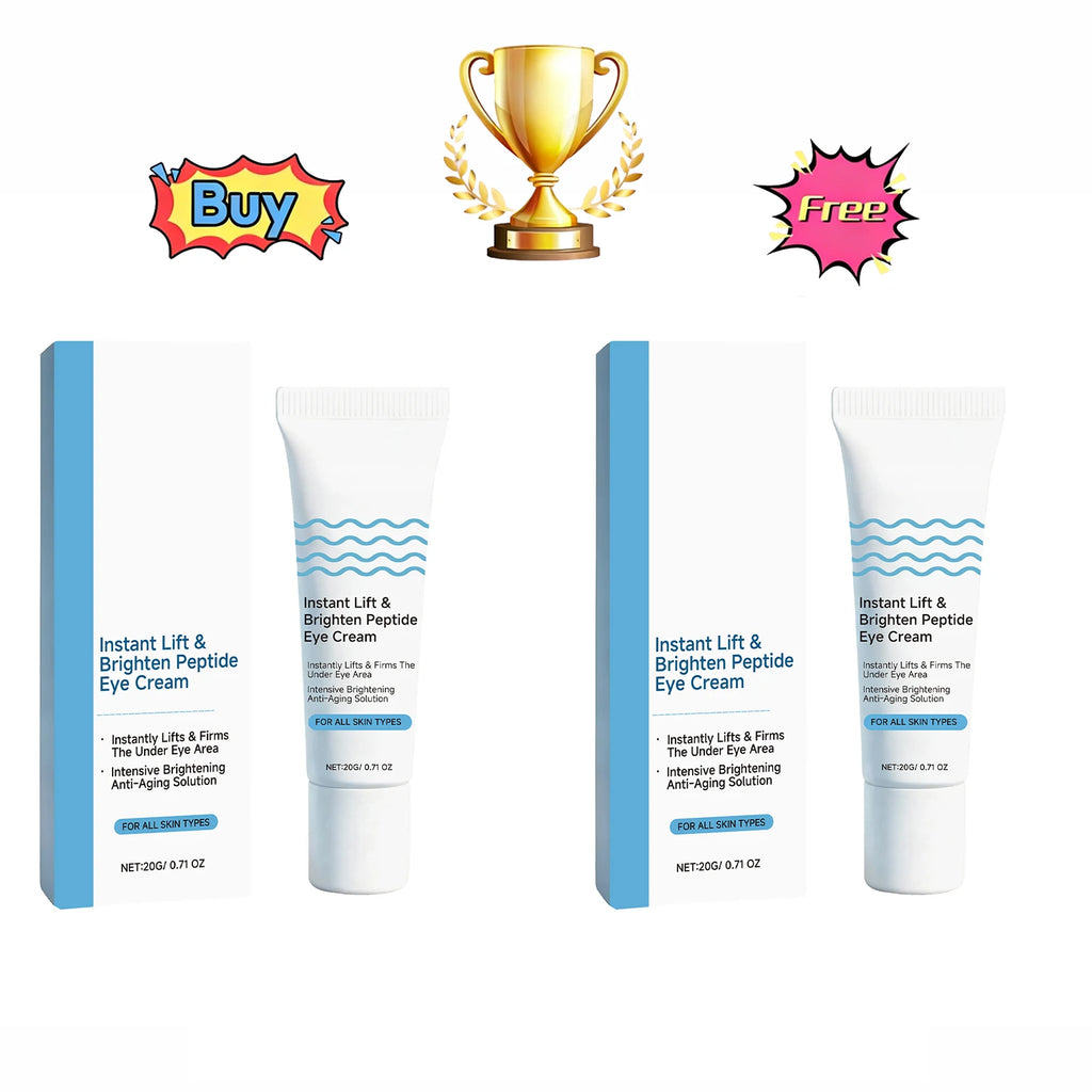 Peptide Eye Cream – Hydrating, Firming & Brightening | 20g Eye Cream Oasis Select Buy 1 Get 1 Free