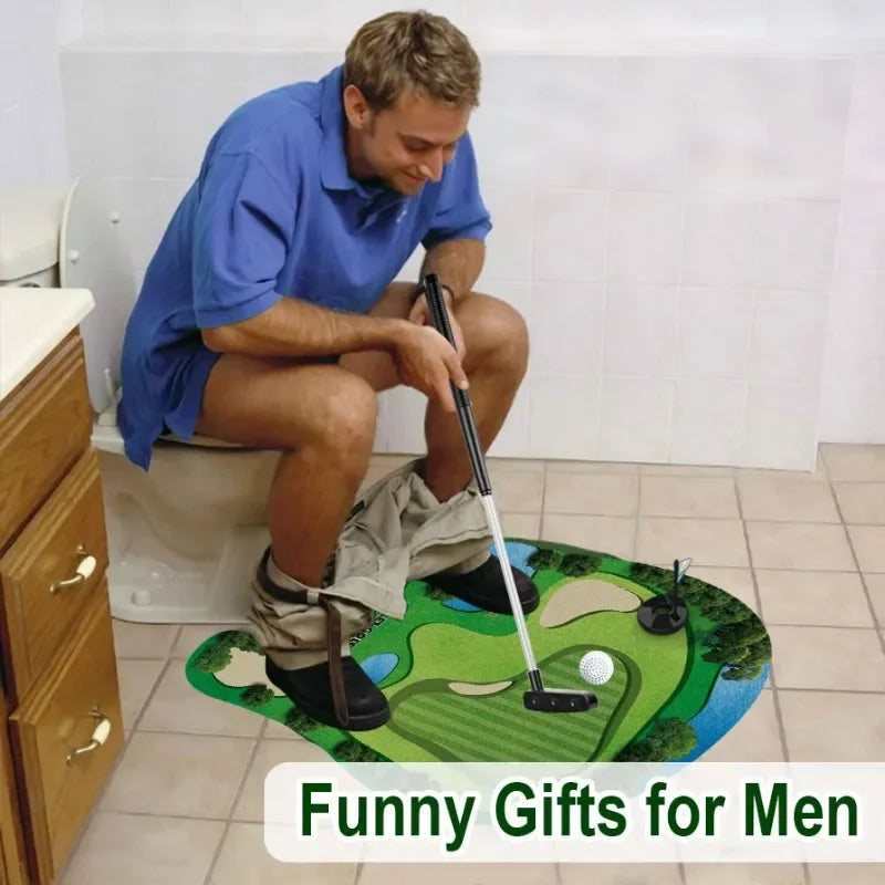 A Set of Five Toilet Golf Balls, A Fun and Leisure Golf Ball Set for The Toilet, Perfect As A Gift for Dad or Boyfriend.pliable Oasis Select