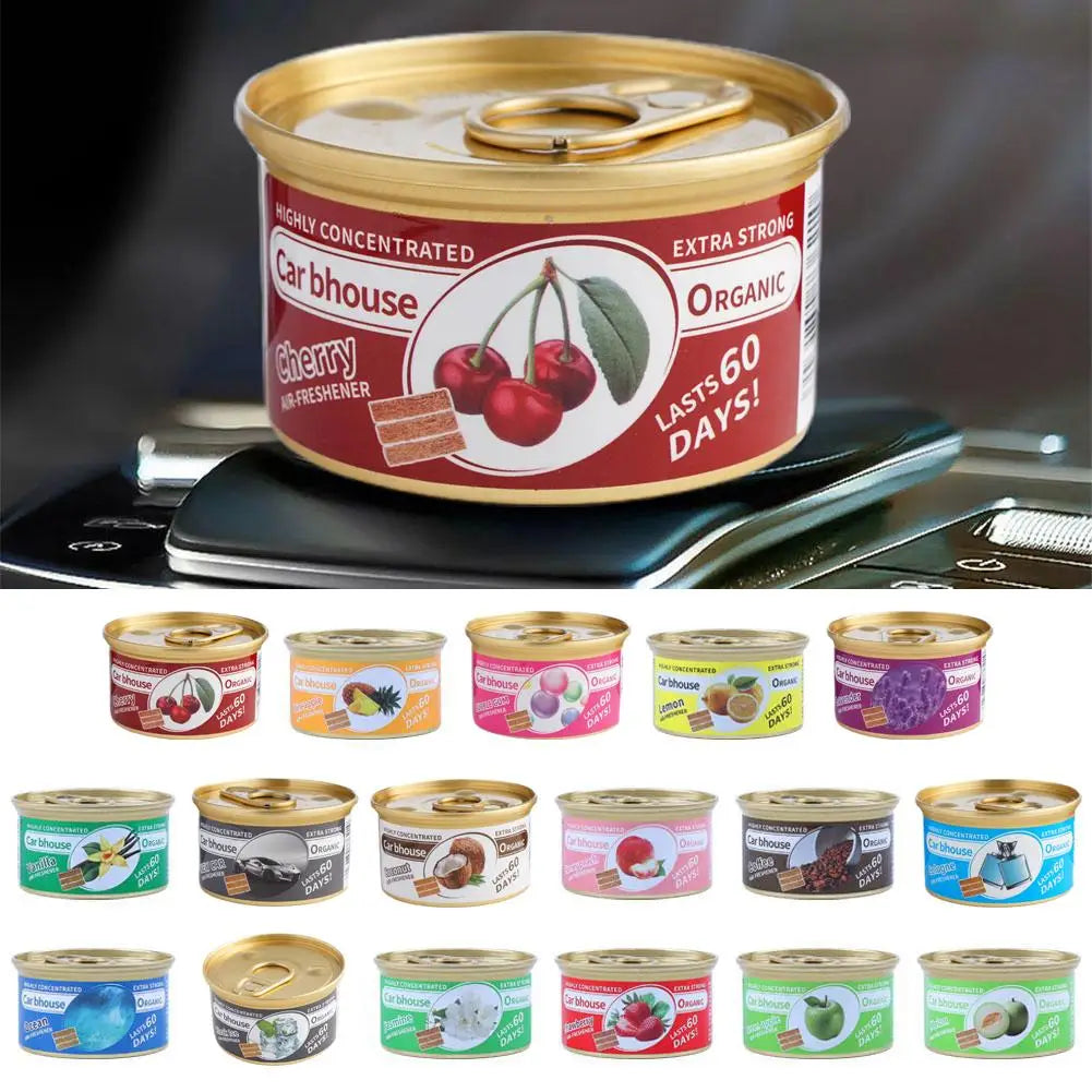 1-3pcs Vanilla/Bubble Gum/Lavender Car Air Freshener Scent Odor Eliminator Essential Long-Lasting Strong Fragrance For Auto Hom Oasis Select