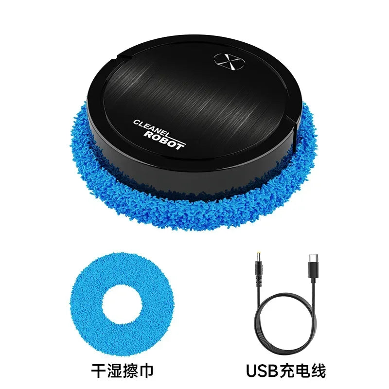 GUOHE Smart Robot Mop – Wet & Dry Floor Scrubber, 180-Min