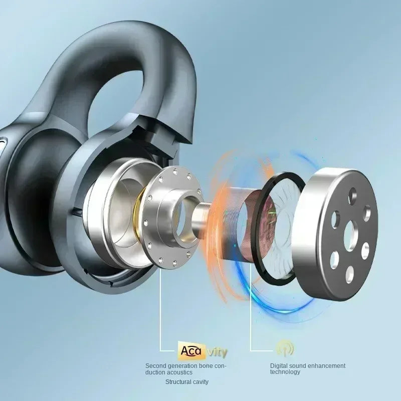 NEW X58 Wireless Earphone Noise Reduction Bluetooth LDE Power Display Earbuds in-Ear Headsets with Mic Touch Control Oasis Select