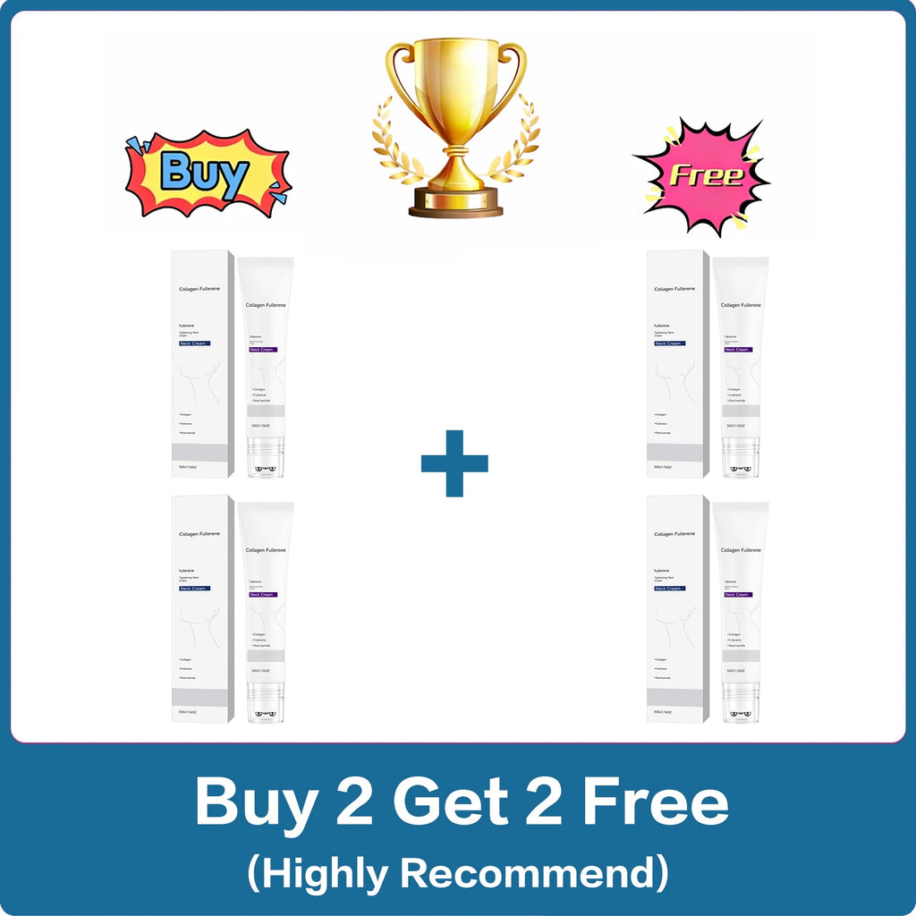Collagen Roller Ball Neck Cream – Firming & Deep Hydration 50g Neck Firming Cream Oasis Select Buy 2 Get 2 Free