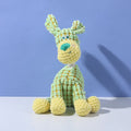 Tough Bite-Resistant Funny Donkey Plush Dog Toy | Squeaky Sound & Teeth Grinding Design | Interactive Chew Toy for Dogs Oasis Select Green Dog 13x25cm