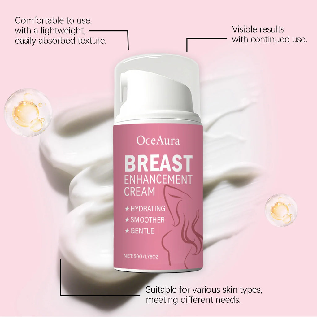 OceAura Bust Firming Lifting Massage Cream 50g – Deep Hydration