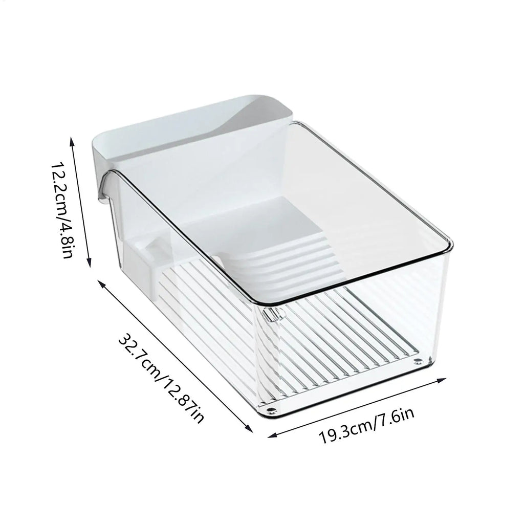 Small Turtle Tank Reptile Habitat Box Transparent Small Tortoise Breeding Box Reptile terrarium for Reptile Crab Science Class Oasis Select