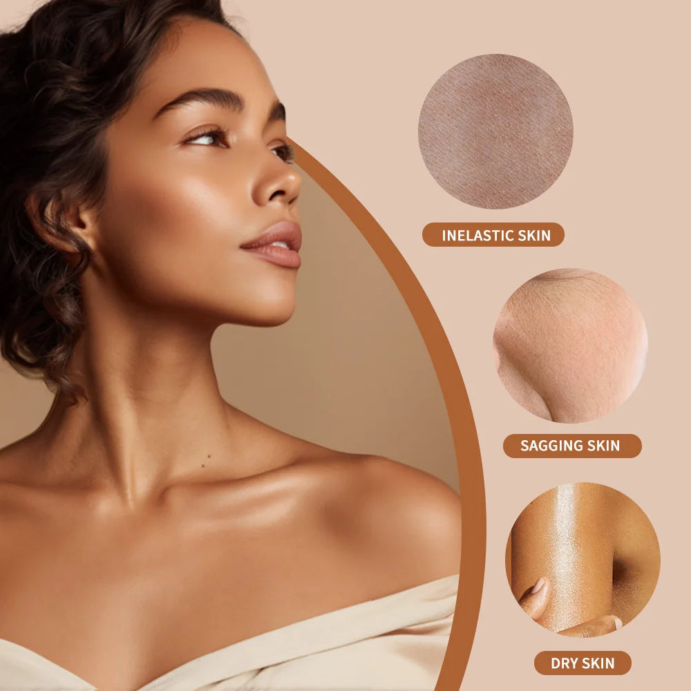 Radiant Cocoa Body Gel Oil Moisturizing Radiant for Glowing Skin Body Gel Oil Cocoa Butter Hydration For Dry Skin Care Oasis Select