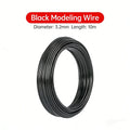 Garden Bonsai Shape Iron Wire Flower Pot Shaping Tool for Bonsai Shaping Garden DIY Industrial Metal Craft Projects‌ Supplies Oasis Select 10m