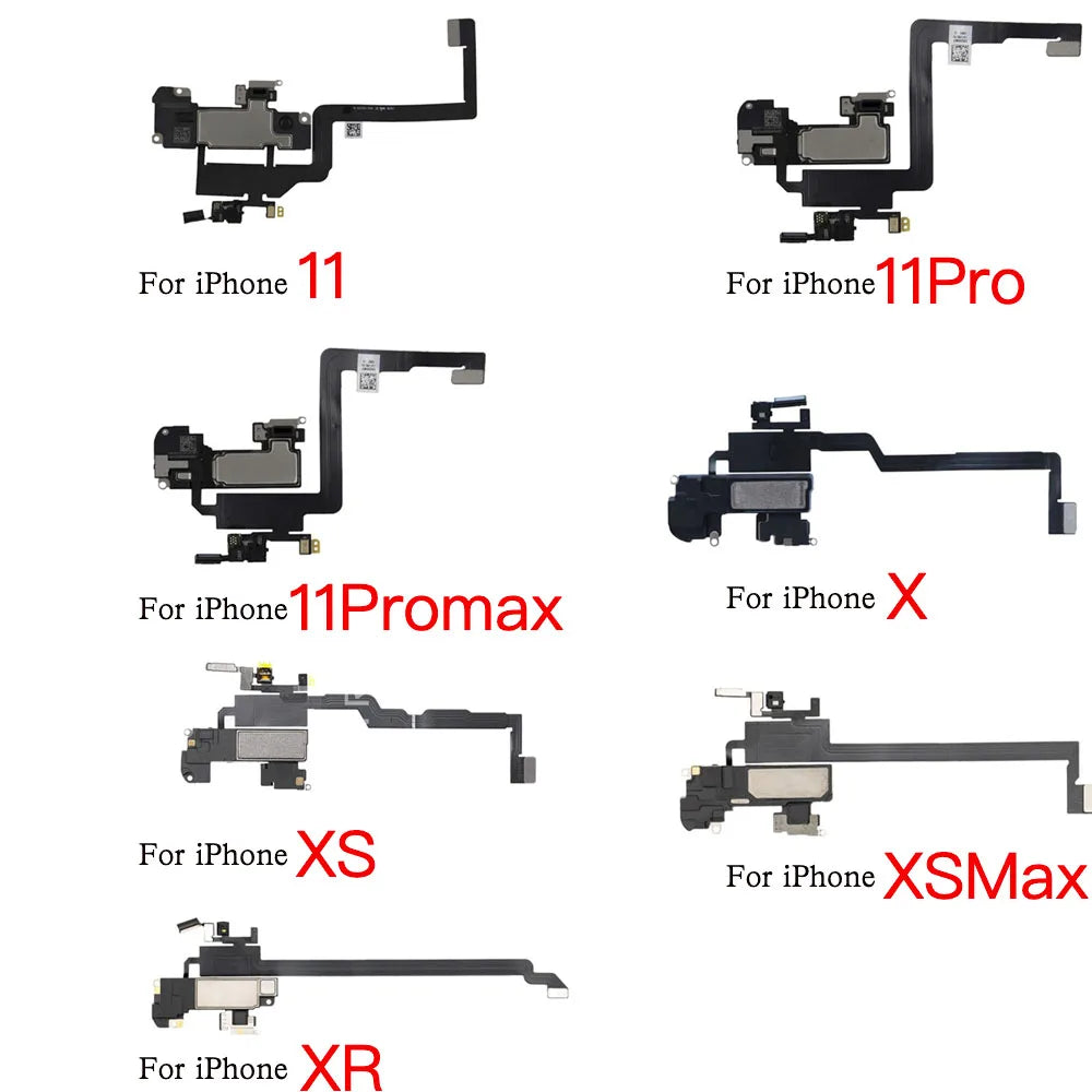 iPhone X XR XS 11 Pro Max Ear Speaker Earpiece & Flex Cable