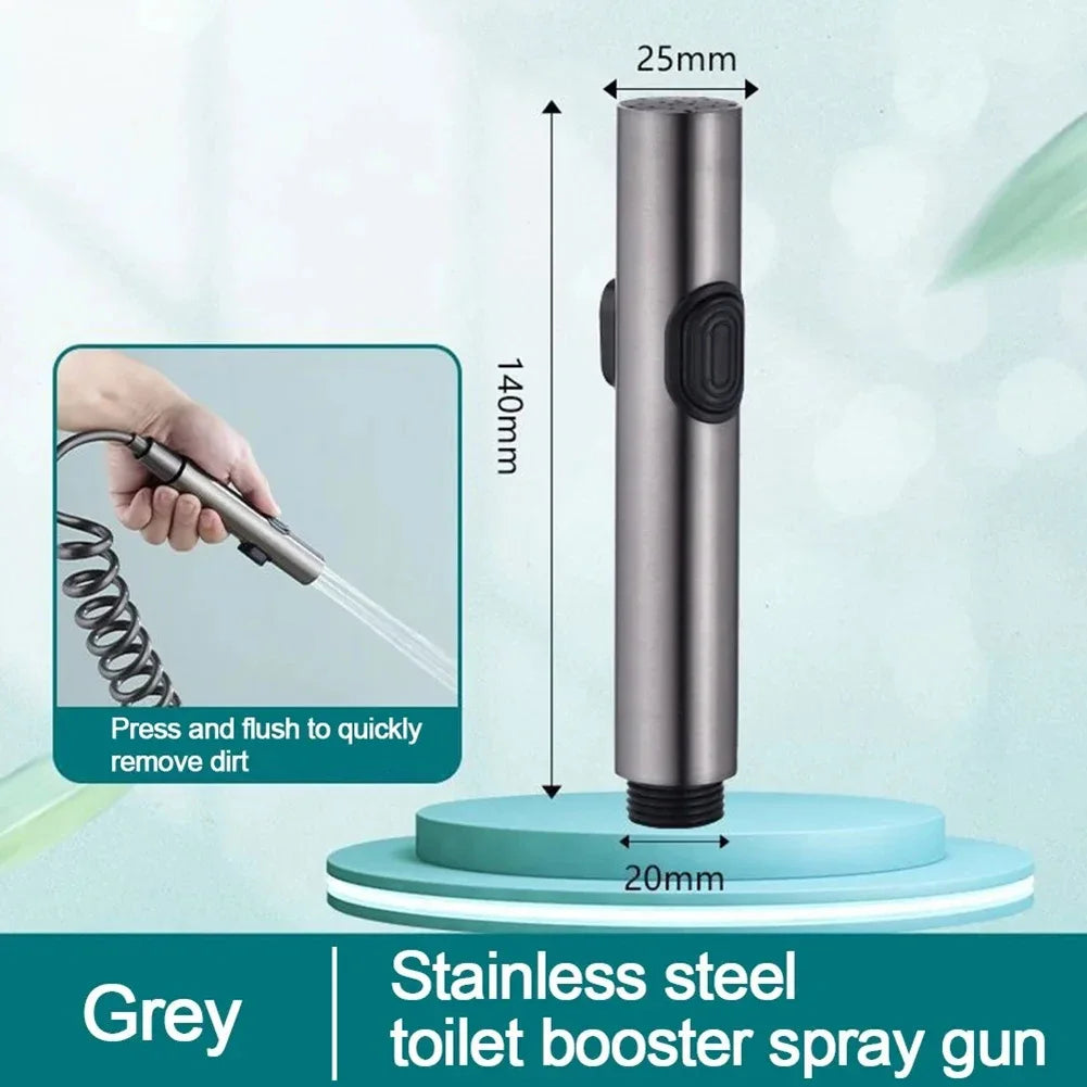 Bathroom Cleaning Bidet Sprayer Environmentally Friendly Long-lasting Performance Modern Appearance For Bathroom Use Oasis Select Grey China Mainland