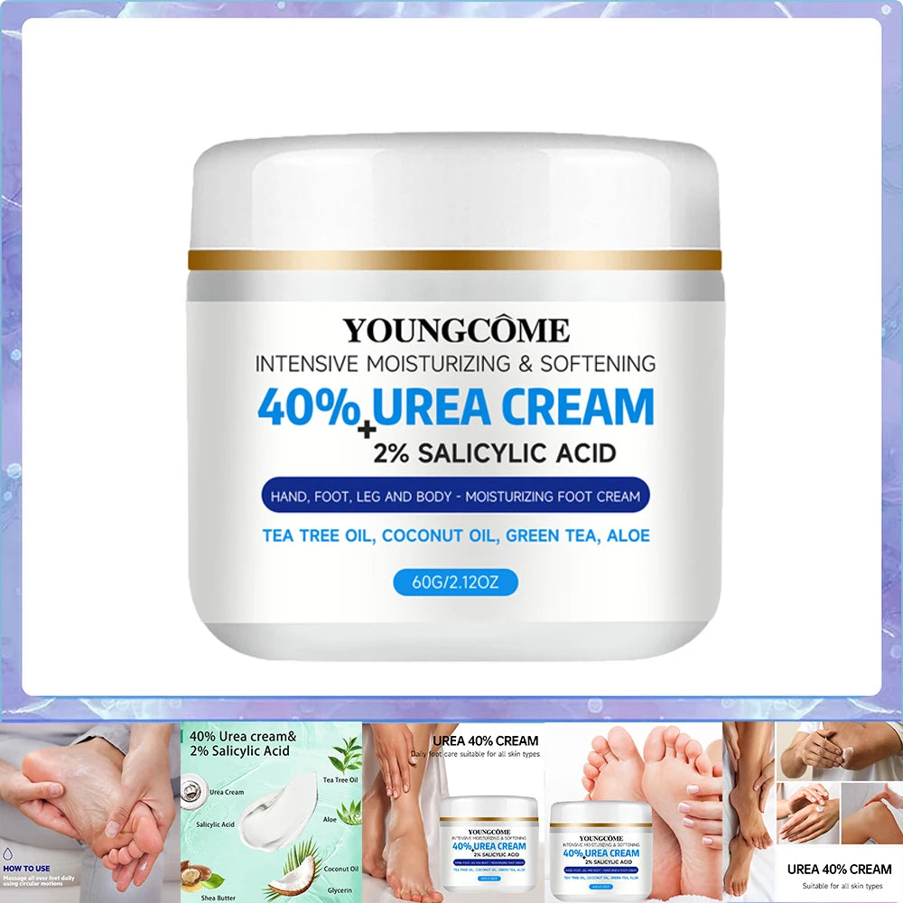 40% Urea Foot Cream + 2% Salicylic Acid | Callus & Heel Care