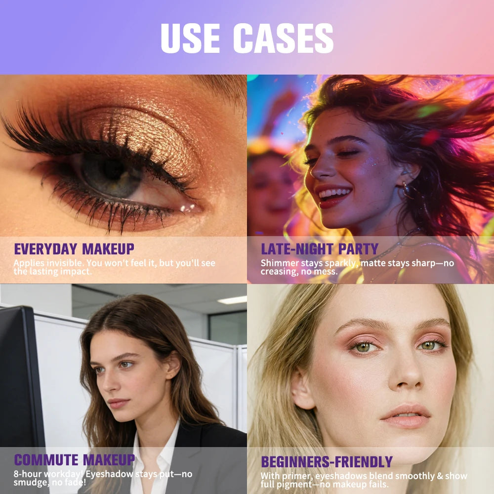 Nude Eyeshadow Primer Potion Waterproof Eye Base Primer Long Lasting Smooth Eye Makeup Cosmetics Oasis Select