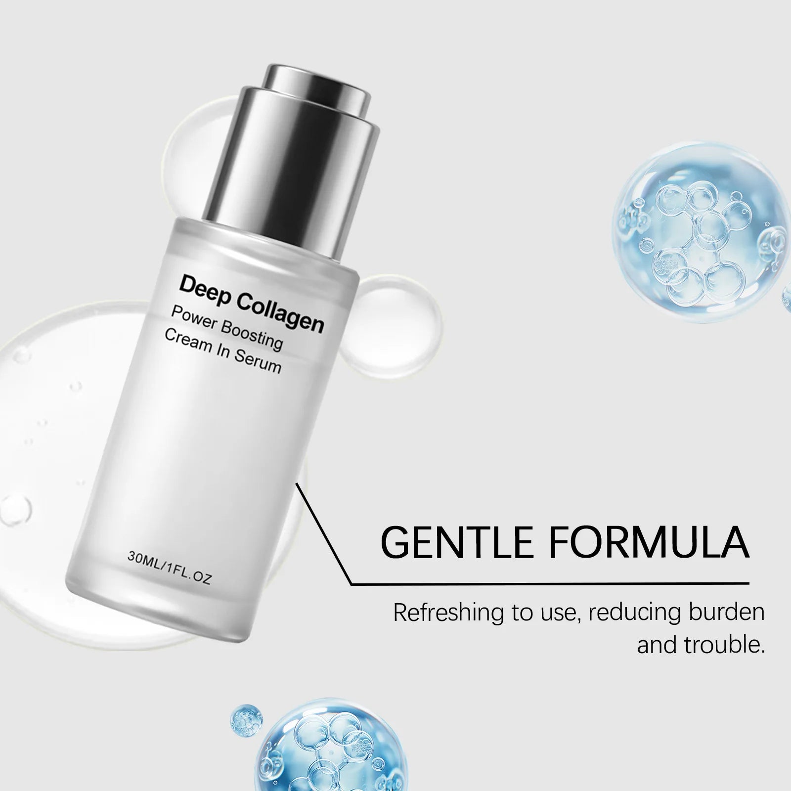 Deep Collagen & Hyaluronic Acid Face Serum – Anti-Aging 30ml Face Serum Oasis Select
