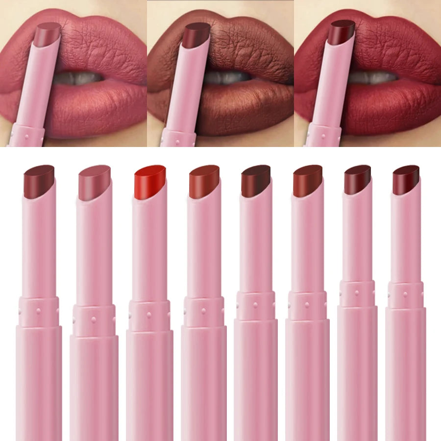 KAFURUX 15-Color Velvet Matte Lipstick – Long-Lasting Lip Tint