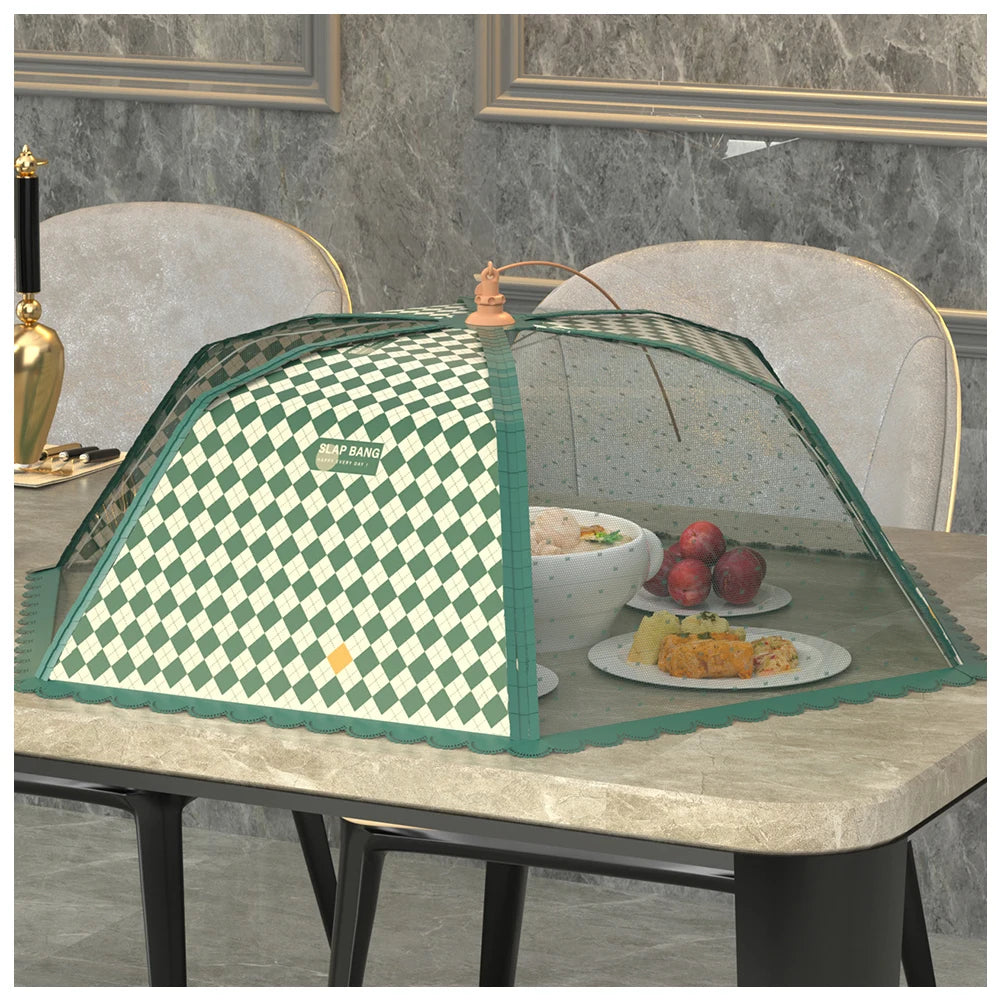 Foldable Mesh Food Cover Umbrella – Large Anti-Fly Tent