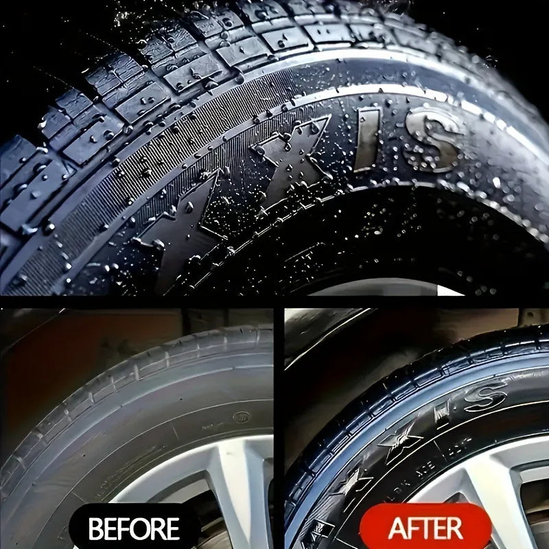 Car Tire Blackening Coating Paste – Gloss & Waterproof 500g