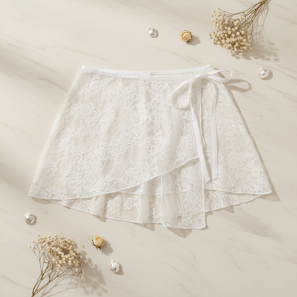 French Lacing Lace Mini Skirt Embroidery Irregular Hemline Ruched Skirts Y2K Streetwear Harajuku Lace Up Ruffles Skirt Oasis Select