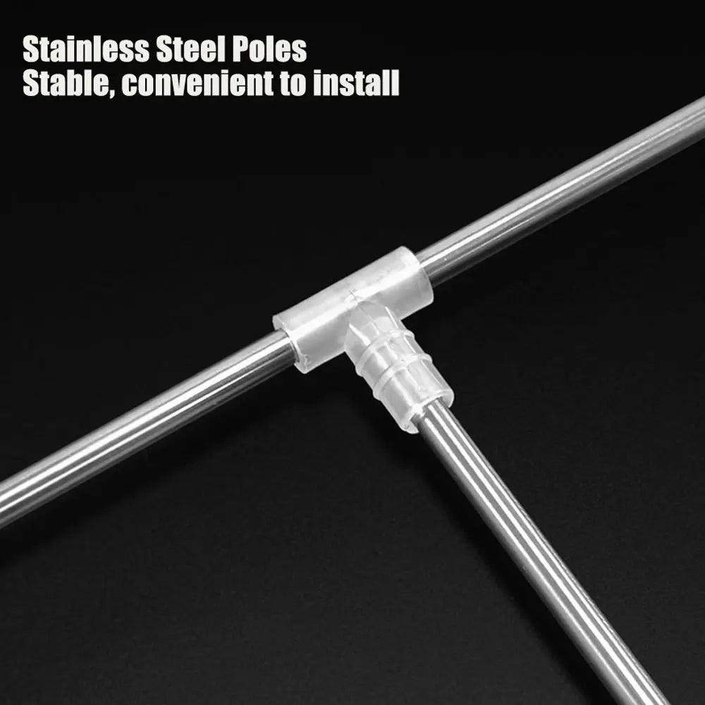 Photography Photo Backdrop Stands Adjustable T-Shape Background Frame Support System Stands With Clamps for Video Studio Oasis Select