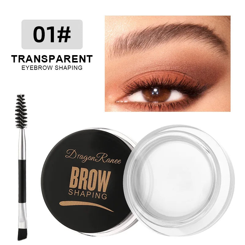 Dragon Ranee 6-Color Eyebrow Gel Kit | Waterproof Brow Styling
