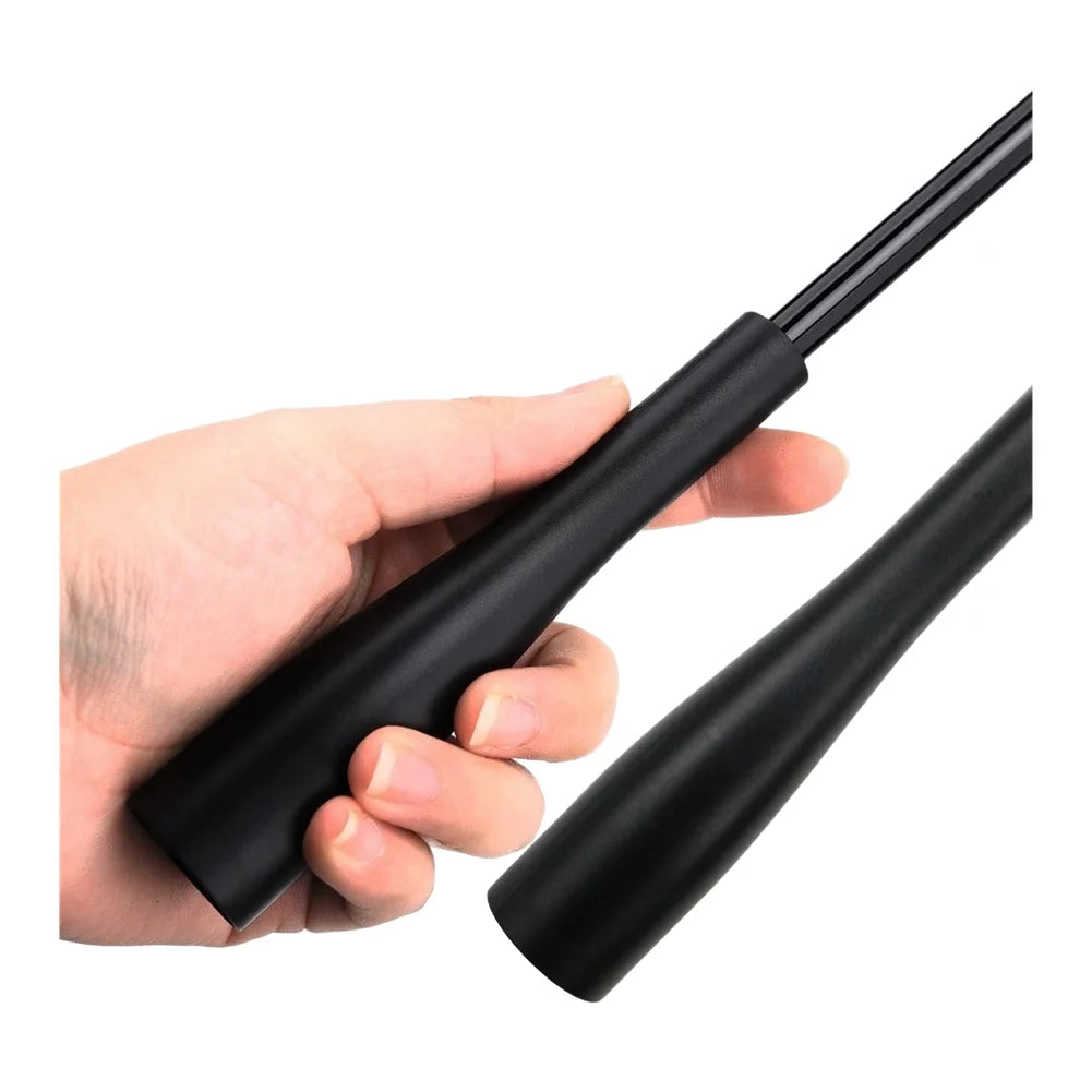 High Hardness Black PE Gourd Shaped Handle For Fishing Rod Lure Boat Replacement Ergonomic Anti Slip Waterproof Gear Oasis Select